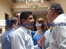 Rivera y amigos, con Madero  - ES imagen agencia de fotografía