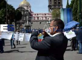 Ayuntamiento condiciona manifestacion magisterial  - ES imagen agencia de fotografía