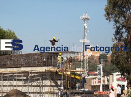 Construcción Viaducto Cholula  - ES imagen agencia de fotografía