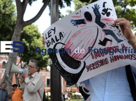 Protesta ante ley bala - ES imagen agencia de fotografía