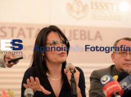 ISSSTE, rueda de prensa  - ES imagen agencia de fotografía