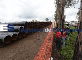 Opositores al gasoducto se manifestaron en Amecac - ES imagen agencia de fotografía