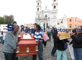 Protestan familiares y amigos por la muerte de Delfino Flores - ES imagen agencia de fotografía