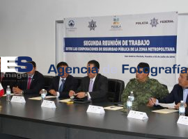 Se reunen autoridades de San Andrés Cholula con PF y Ejército - ES imagen agencia de fotografía