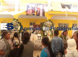 Velan en Chañchihuapan a Luis Alberto Tehuatlie - ES imagen agencia de fotografía
