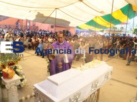 Realizan última misa a Luis Alberto Tehuatlie - ES imagen agencia de fotografía