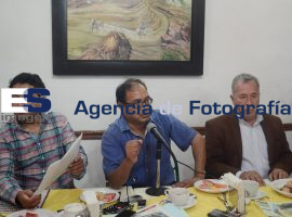 Rueda de prensa del Comité Técnico de Defensa Jurídica de los detenidos de Chalchihuapan - ES imagen agencia de fotografía