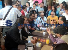 Rueda de prensa sindicatos - ES imagen agencia de fotografía