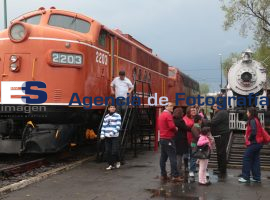 Noche de Museos en el museo de los Ferrocarriles - ES imagen agencia de fotografía