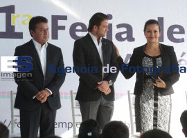 Inauguran 1er Feria del Empleo en San Andrés Cholula - ES imagen agencia de fotografía