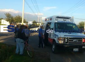 Atropellan a motociclista en Texmelucan - ES imagen agencia de fotografía