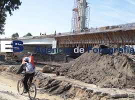 Avanza construcción de Distribuidor Vial Cholula - ES imagen agencia de fotografía
