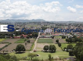 Terrenos aledaños a la Pirámide de Cholula - ES imagen agencia de fotografía