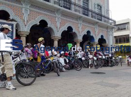 Se manifiestan ciclistas en Tehuacán - ES imagen agencia de fotografía