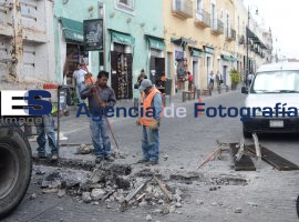 Reparaciones en el Parian  - ES imagen agencia de fotografía