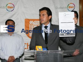 Espinosa, rueda de prensa, feria - ES imagen agencia de fotografía