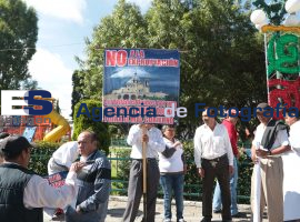 Continúan protestas en san Andres Cholula - ES imagen agencia de fotografía