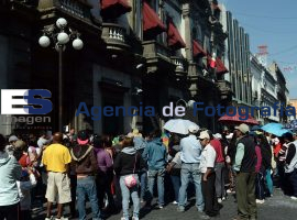 Manifestación antorchista - ES imagen agencia de fotografía