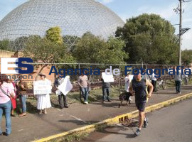 Protestan opositores a intervención en el Parque Ecológico 2014 - ES imagen agencia de fotografía