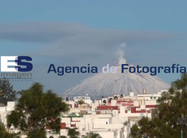 Emite Popocatépetl fumarola 25-09-2014 - ES imagen agencia de fotografía