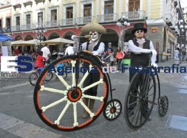 Paseo ciclista en el zócalo 2014 - ES imagen agencia de fotografía