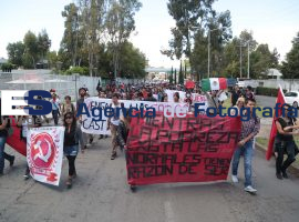 Marchan estudiantes 2 de octubre 2014 - ES imagen agencia de fotografía