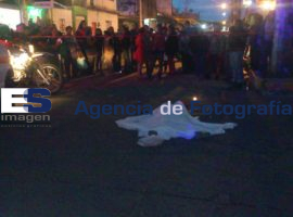 Mujer muere arrollada por transporte público - ES imagen agencia de fotografía