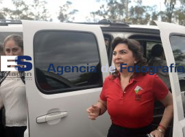Ivonne Ortega en la escuela estatal de cuadros  - ES imagen agencia de fotografía