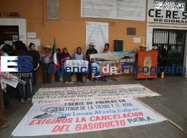 Protestan activistas en Cereso de Cholula - ES imagen agencia de fotografía