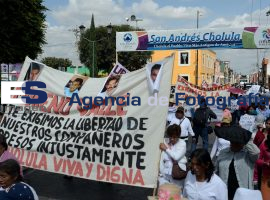 Manifestación por la Libertad de presos, san Andrés  - ES imagen agencia de fotografía