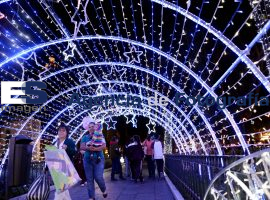 Arco luminoso del zócalo  - ES imagen agencia de fotografía