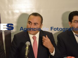 Lomelí, encuentro con medios - ES imagen agencia de fotografía
