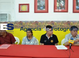 Mototaxistas detenidos, rueda de prensa - ES imagen agencia de fotografía