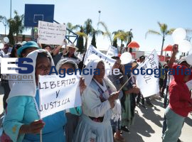 Mitin en San Miguel Canoa 2014 - ES imagen agencia de fotografía