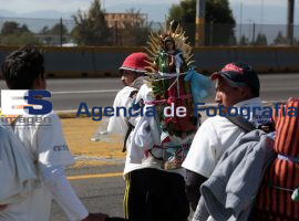 Peregrinos rumbo a la Basílica de Guadalupe 2014 - ES imagen agencia de fotografía