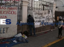 Maniene la FEET tomada la Defensoría Universitaria - ES imagen agencia de fotografía