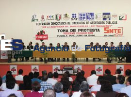 Presentación del Nuevo Comité Directivo Estatal de la Federación Democrática de Sindicatos de Servidores Públicos - ES imagen agencia de fotografía