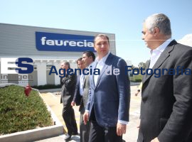 Inauguración planta JIT Faurecia - ES imagen agencia de fotografía