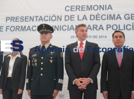 Ceremonia de presentación de la décima Generación de Formación Inicial para la Policía Preventivo - ES imagen agencia de fotografía