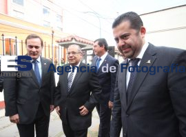 Develación de la placa conmemorativa al 80 Aniv.de COPARMEX - ES imagen agencia de fotografía