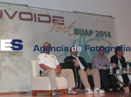 Inauguración de Ovoide fest BUAP 2014 - ES imagen agencia de fotografía