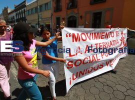 Manifestación Contra Gobierno Estatal - ES imagen agencia de fotografía