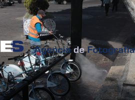 Limpieza de Smartbike - ES imagen agencia de fotografía