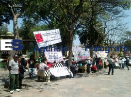 Opositores a la construcción del gaseoducto  - ES imagen agencia de fotografía