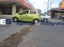 Daños en asfalto por obras de SOAPAP - ES imagen agencia de fotografía