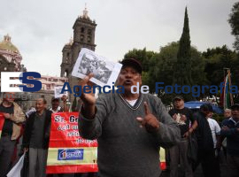 Opositores se manifestaron contra gobierno del estado - ES imagen agencia de fotografía