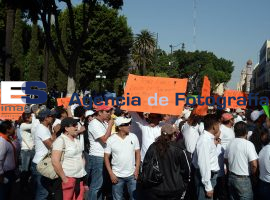 Sindicalistas se manifiestan ante la detención de Pacheco  - ES imagen agencia de fotografía