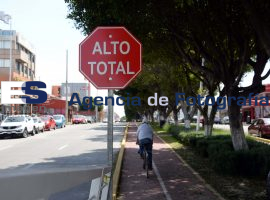 Ciclovía Universitaria, puente Juárez - ES imagen agencia de fotografía