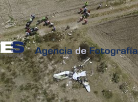 Cae avioneta en Acatzingo. Dos muertos - ES imagen agencia de fotografía