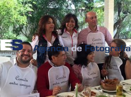 Realizan "Comida de Amigos" delegados federales, diputados, senadoras y ex gobernador - ES imagen agencia de fotografía